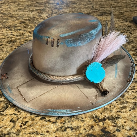 Handmade Accessories - Handcrafted cowboy hat | see offer in description